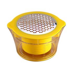 Multifunction Mini Manual Corn Peeler Corn Sheller Corn Stripper Corn Thresher with Measuring Bowl Potato Peeler Fruit Vegetable Chocolate Grater