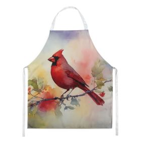Cardinal Apron Cooking Kitchen Server Baking Crafts Gardening for Adult Women Men, Unisex, Large, Multicolor (Default: Default)